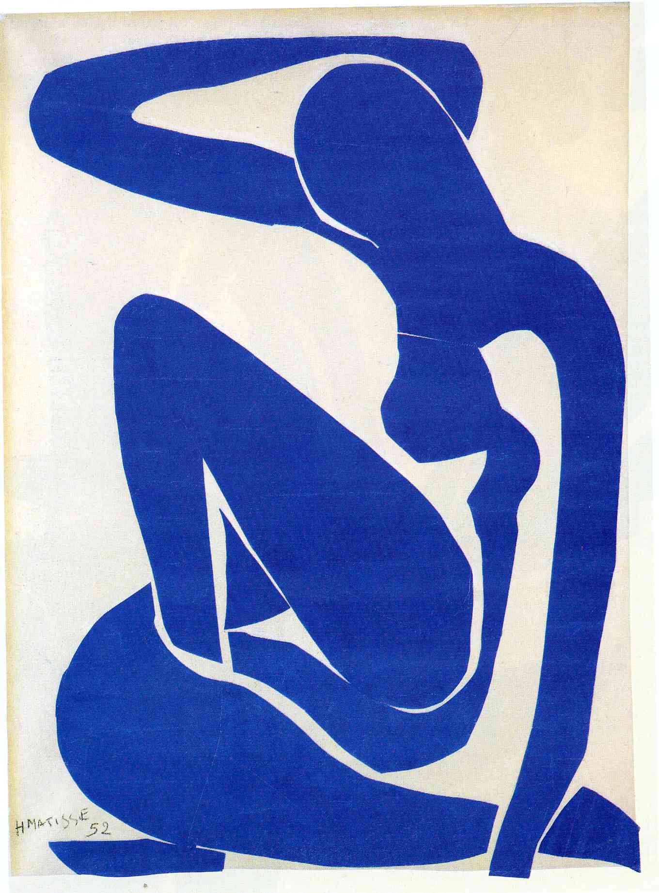 Henri Matisse - Blue Nude 1952
